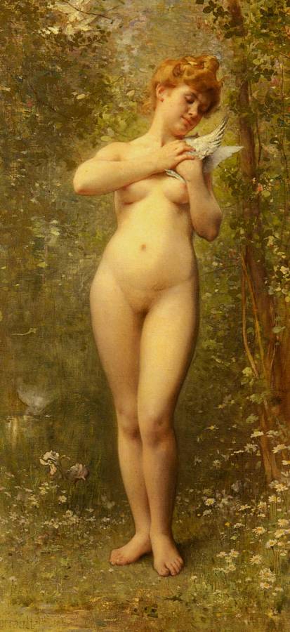 Perrault Leon - Venus avec une colombe.jpg